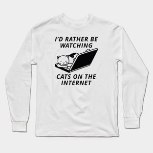 Cats On The Internet Long Sleeve T-Shirt